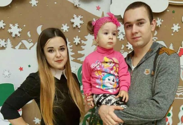 Ukrainian cop's whole family