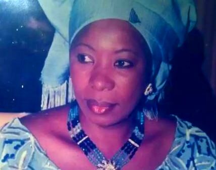 Adolphus Wabara wife, Falicia Wabara, recently died