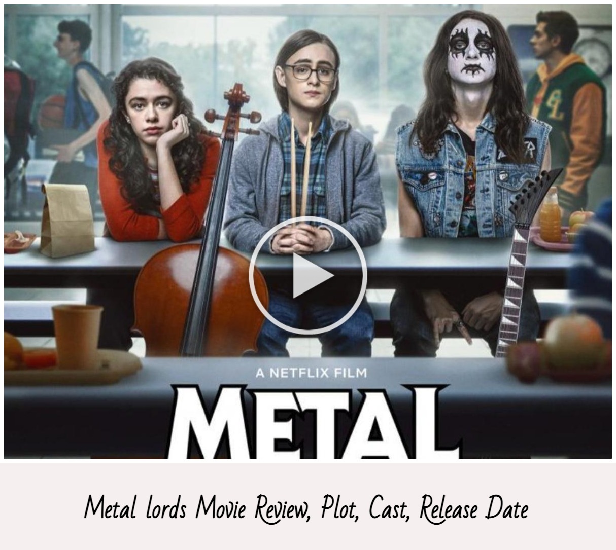 Metal lords Movie Review, Plot, Cast, Release Date