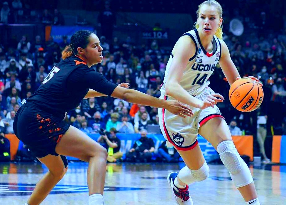 Uconn women's basketball player Dorka Johasz promises to return the next season.