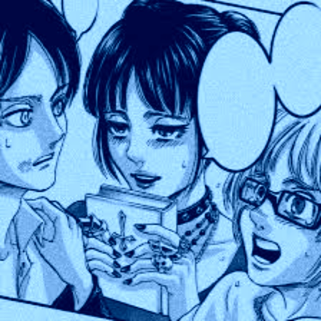 The explanation of Goth Mikasa and Nerd Armin in 