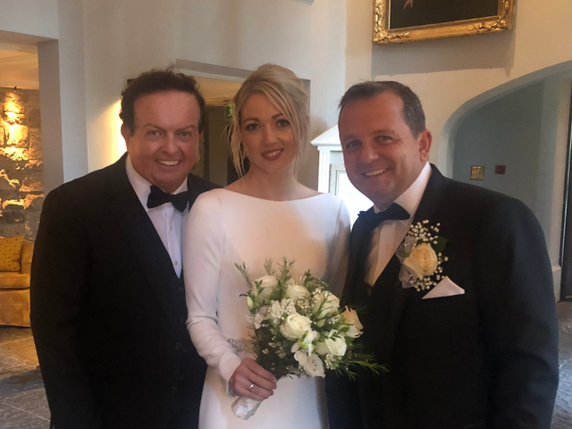Davy Fitzgerald and Sharon O' Loughlin