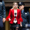 Lady Gaga Wears Harley Quinn Costume in 'Joker 2' Set