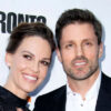 Philip Schneider and Hilary Swank