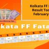 Kolkata FF Fatafat Result Today 25 February 2024