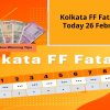 Kolkata FF Fatafat Result Today 26 February 2024