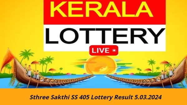 Sthree Sakthi SS 405 Lottery Result 5.03.2024